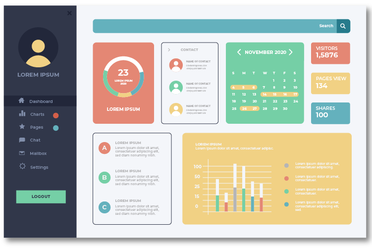 Back-Office & Admin Panel Solutions banner darkcore 2