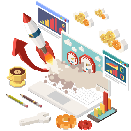 High-Traffic Web Platform Solutions banner dark core 2